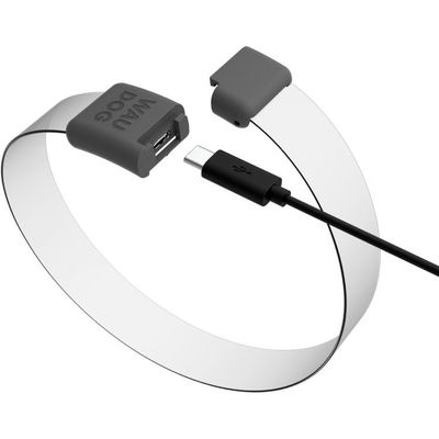 Waudog LED Lysande Hundhalsband, Justerbar längd