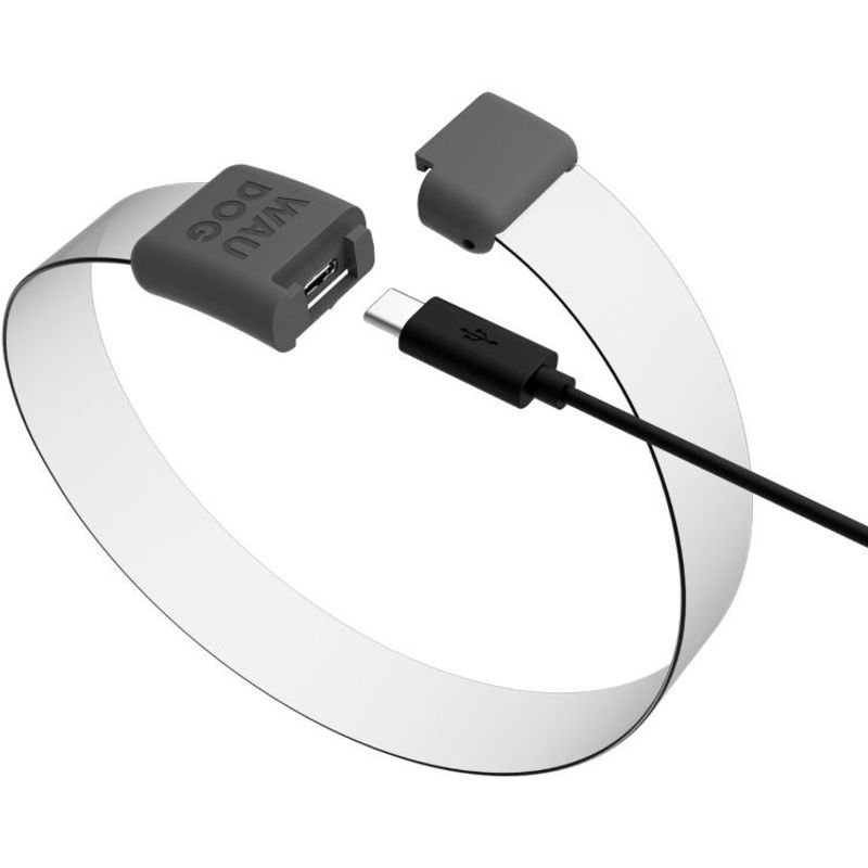 Waudog LED Lysande Hundhalsband, Justerbar längd