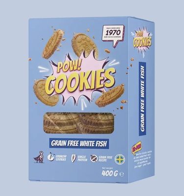 Pow Cookie Grain Free White Fish 400 g