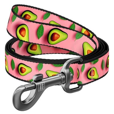 WAUDOG Hundkoppel Avocado on Pink