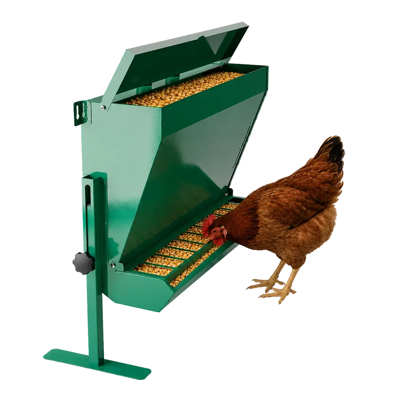 Foderautomat Pulverlackad Stål 12kg