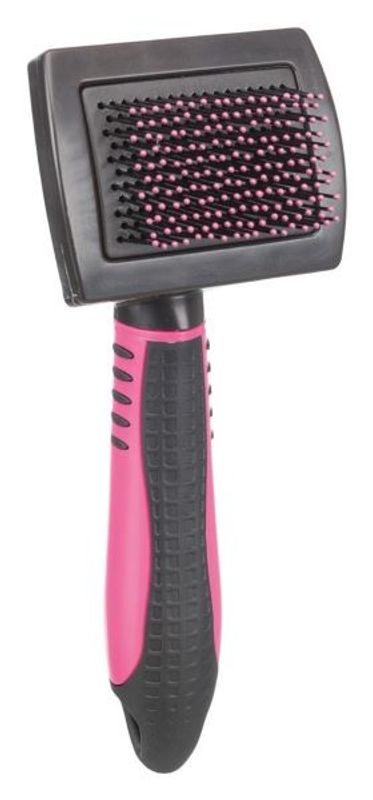 Karda, katt, med extra mjuka borst 7x16cm