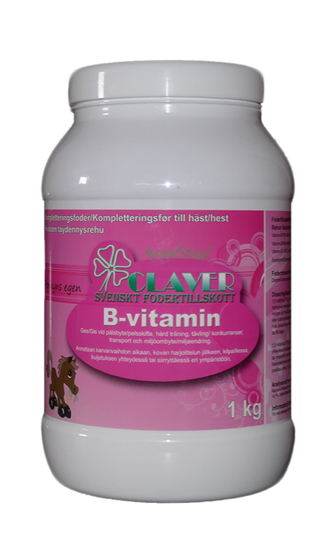 Claver B-vitamin Ponny 1kg