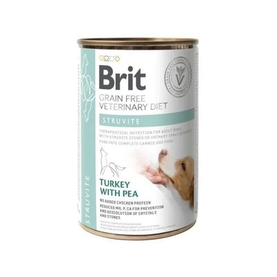 Brit Veterinary Grain Free Diet Dog Can Struvite 400g