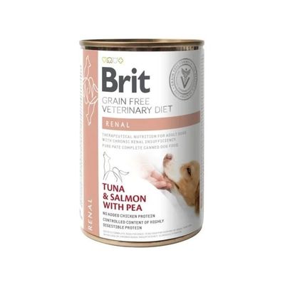 Brit Veterinary Grain Free Diet Dog Can Renal 400g