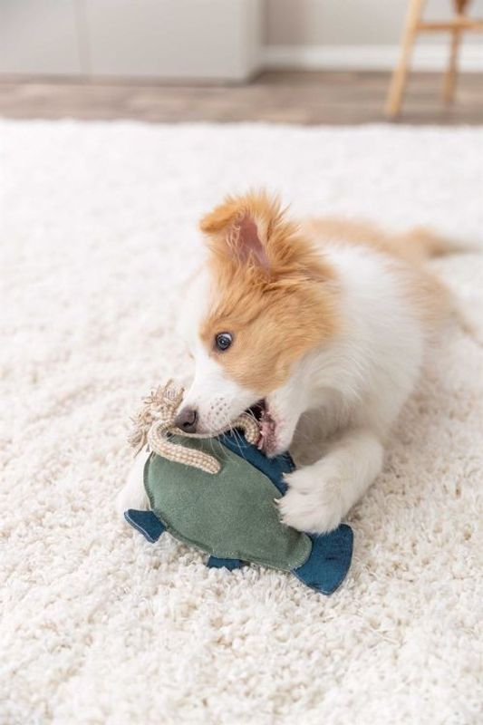 Fisk, läderleksak, 28 cm