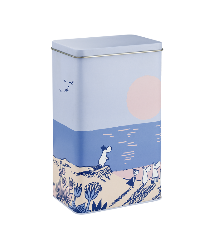 Muurla Mumin plåtburk Sunset 20 cm
