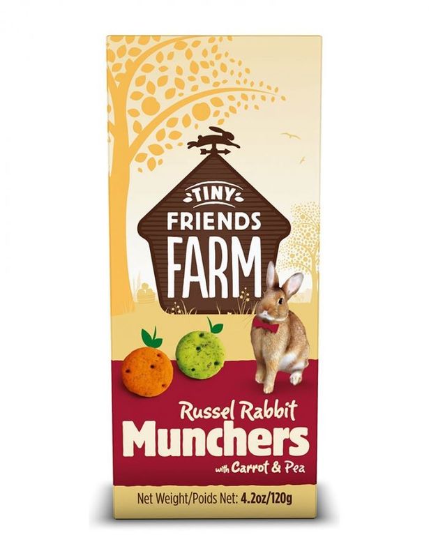 Tiny Friends Farm Rabbit Munchers 120g