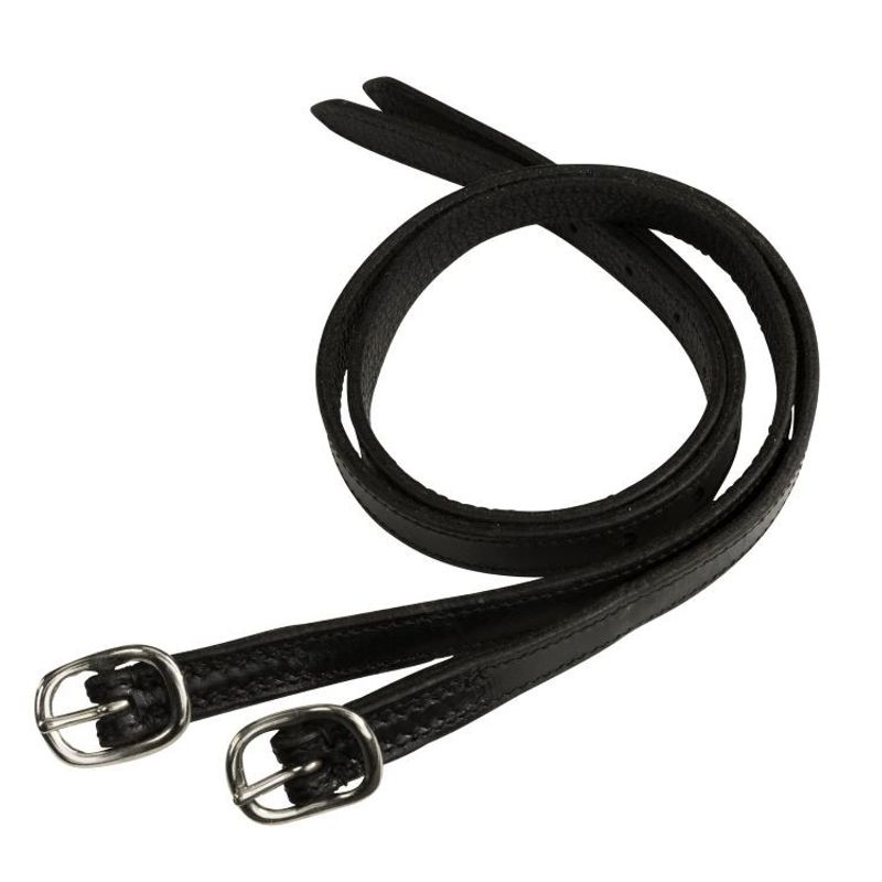 Källquist Sporremmar i läder Svart One size