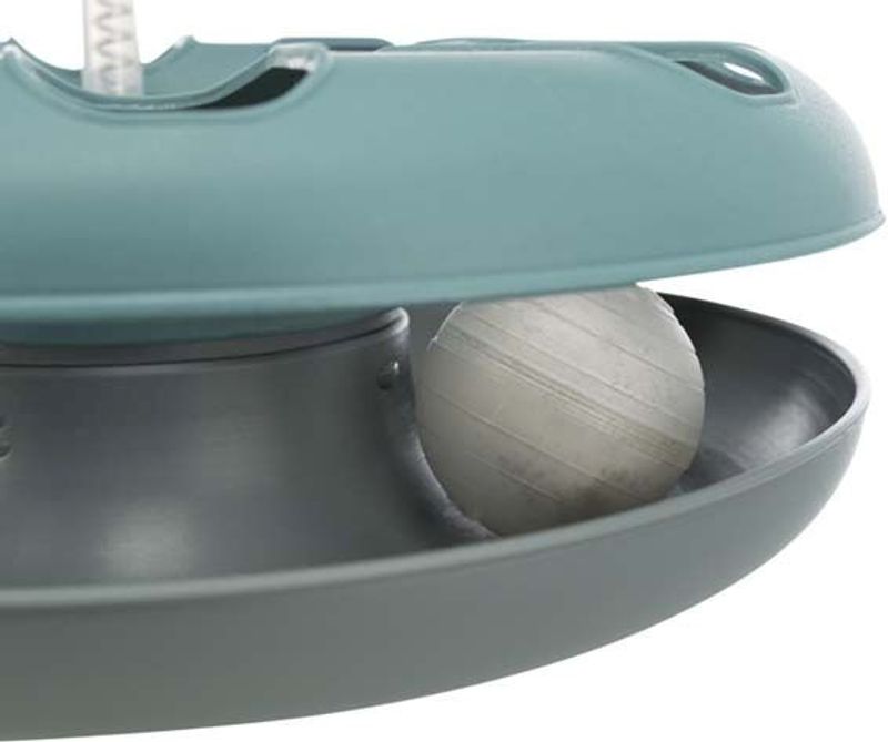 Kattleksak Crazy Circle med plyschmus 24x29 cm