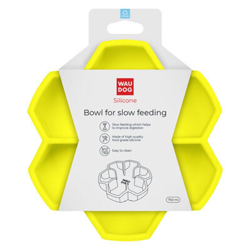 WAUDOG Slowfeed skål Silikon