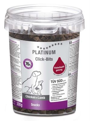 Platinum Click-Bits Chicken & Lamb