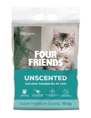 FourFriends Kattsand Unscented 10kg