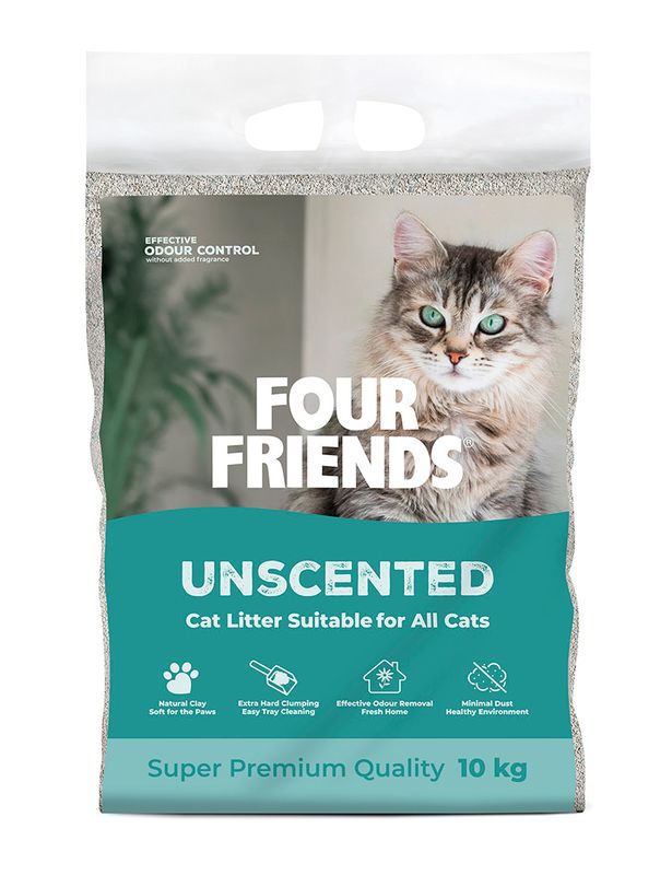 FourFriends Kattsand Unscented 10kg