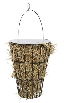 Höhäck Hängande med lock, metall, 21 cm