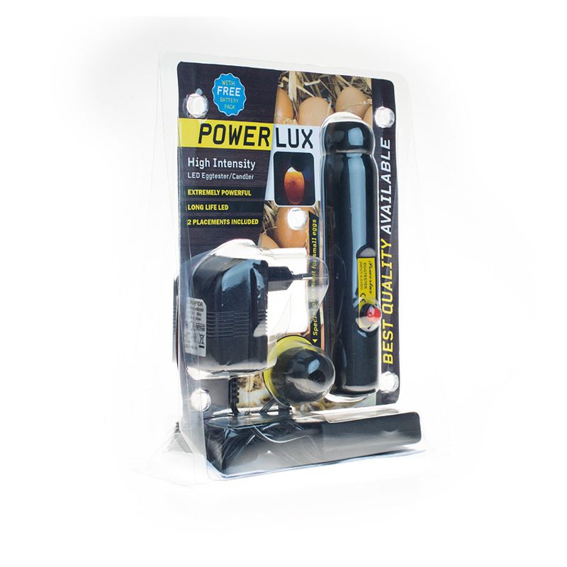 Olba Ägglampa Powerlux med LED och laddare