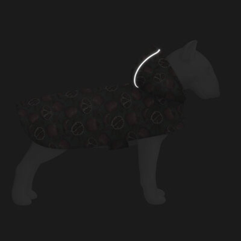 WAUDOG Regntäcke med Luva Granatäpple