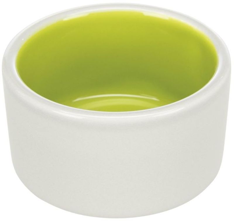 Matskål keramik för små gnagare 7 cm Blandade färger