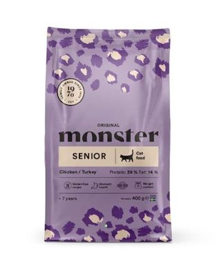 Monster Cat Orig. Senior Chicken/Turkey
