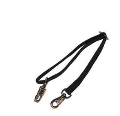 Transportgrimskaft Reglerbart m. panikhake Svart