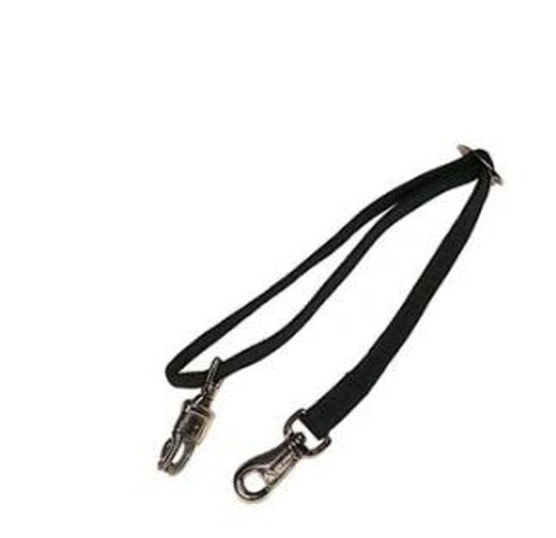 Transportgrimskaft Reglerbart m. panikhake Svart