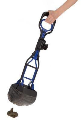 Poop Scoop Maxi Bajsplockare svart/blå 71*13*14cm