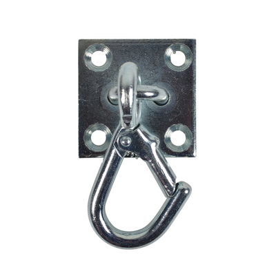 Upphägningsbeslag till hink m krok