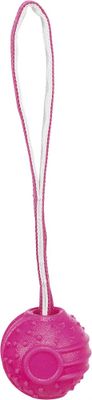 Soft & Strong boll med rem TPR rosa