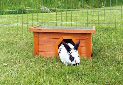 Smådjurshus Natura, 40 x h20 x 28 cm, brun