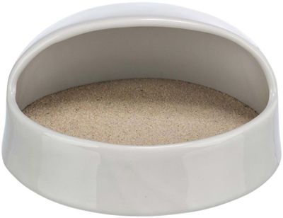 Sandbad för hamster i keramik 20x10x6 cm