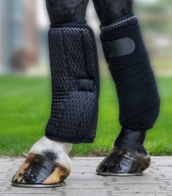 Waldhausen Svart Bandageunderlägg 2-pack