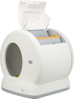 Trixie Kattlåda, Självrengörande