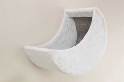 Klösmöbel & Klätterset för väggmontage 4 delar vit/grå