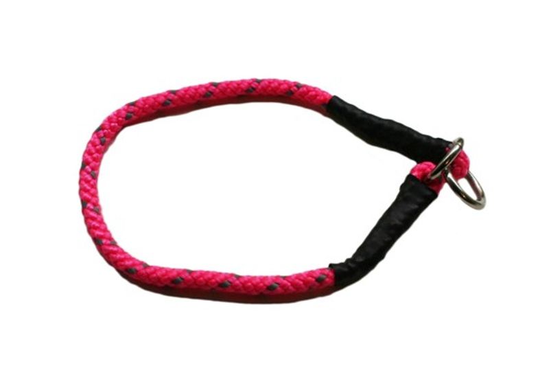 Dressyrhalsband Reflex Rosa