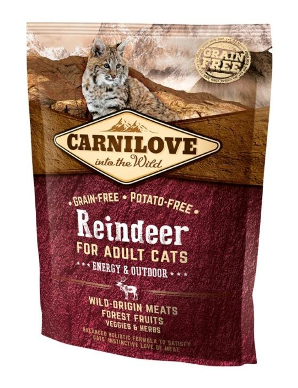 Carnilove Cat Reindeer Adult Energy-Outdoor