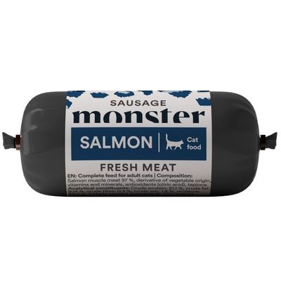 Monster Cat Sausage Salmon 80 g