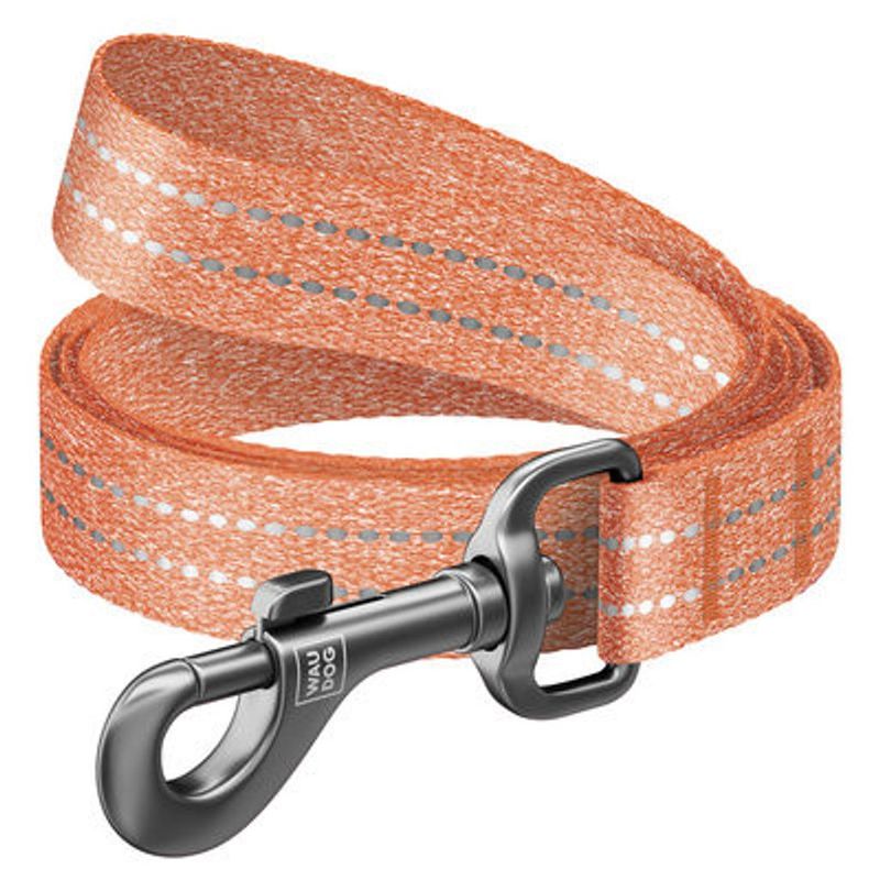 WAUDOG Re-Cotton Hundkoppel Reflex  Orange
