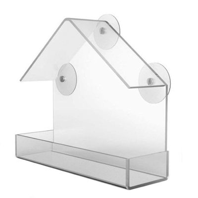 Fågelmatare Transparent Akryl
