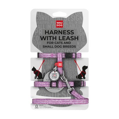 WAUDOG Re-Cotton Kattsele Valpsele med koppel