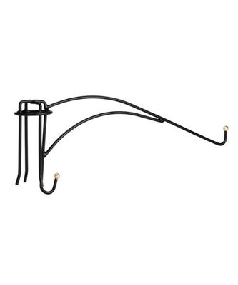 Hållare Fågelbord Krok 1x40cm mässingsknoppar till stolpe ø5cm