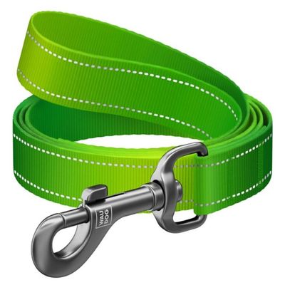 WAUDOG Hundkoppel Mono Reflex, Ljusgrön