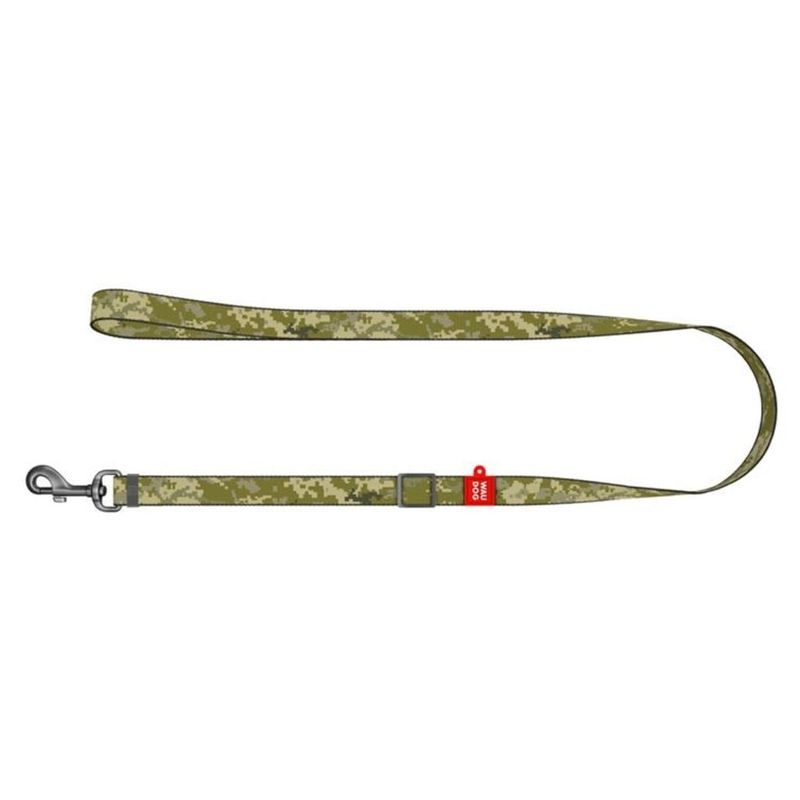 WAUDOG Hundkoppel Kamouflage Justerbart 152-183, cm