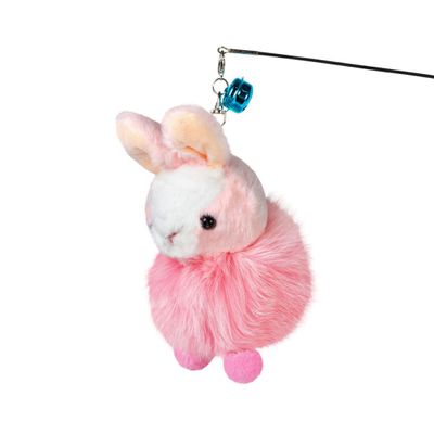 WAUCAT Kattvippa Plysch Kanin 180cm