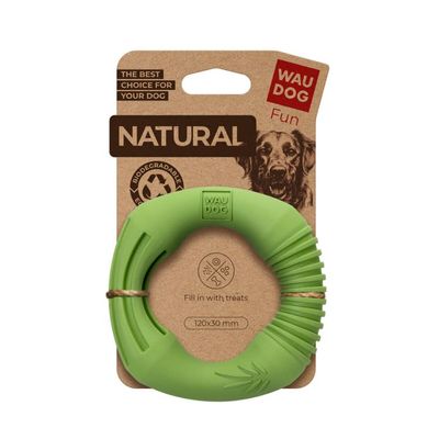 WAUDOG Hundleksak Ring i Nedbrytbar gummi 12cm