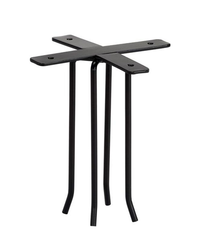 Fäste till Fågelbord Stuga liten 15x15cm till stolpe ø5cm