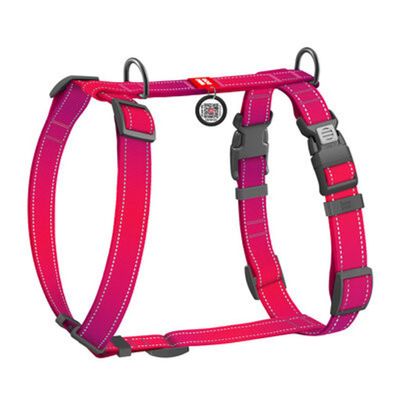 WAUDOG H-Sele Hund Mono Reflex Rosa