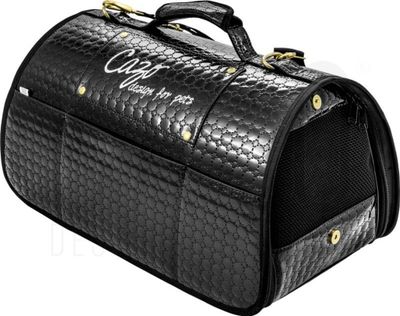 CAZO Hundväska Konstläder Black Diamond