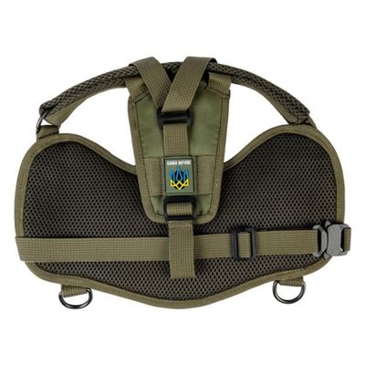 WAUDOG PRO Tjänstehundsele Olivgrön