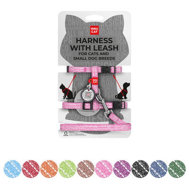 WAUDOG Re-Cotton Kattsele Valpsele med koppel