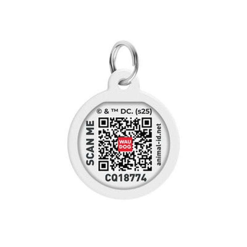 WAUDOG Smart ID Bricka för Hund & Katt Flash logo Rund